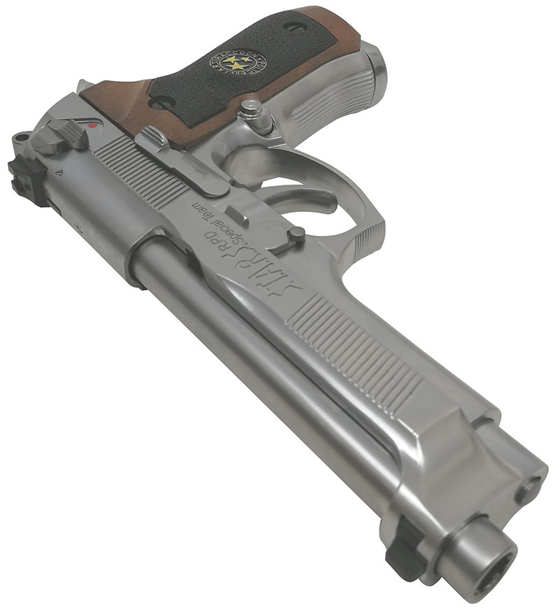 Pistolet WE M9 S Full Metal Chrome GAZ GBB