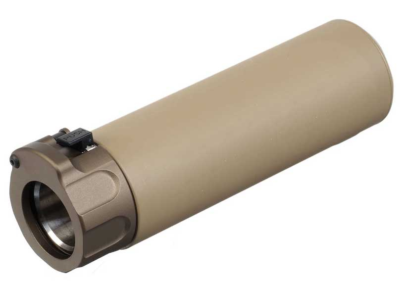 5KU silenziatore SOCOM46-MINI con spegni fiamma per mitraglietta mp7 (tan)  (MARUI)-accessori novità