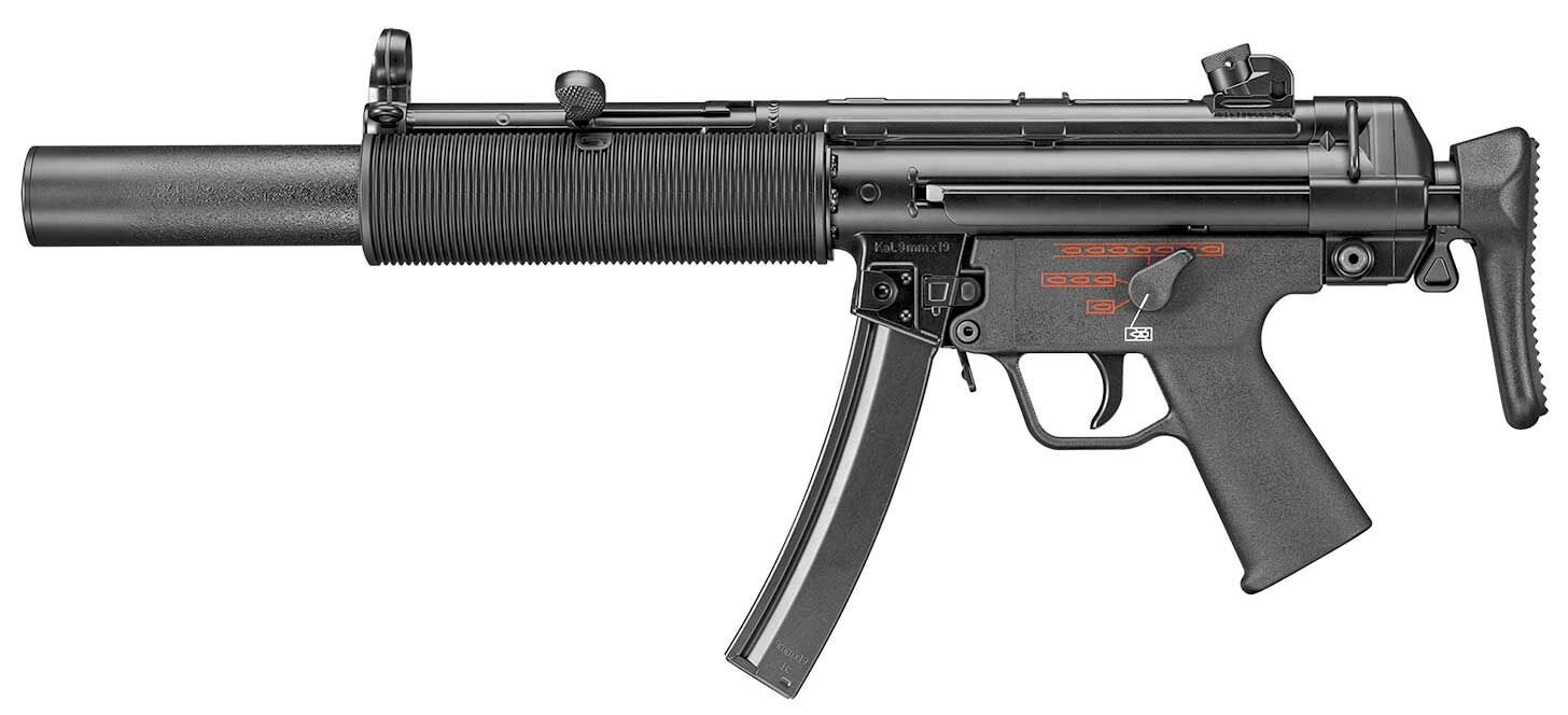 Marui fucile elettrico MP5 SD6 SRE scarrellante-armi softair di qualità  eccellente