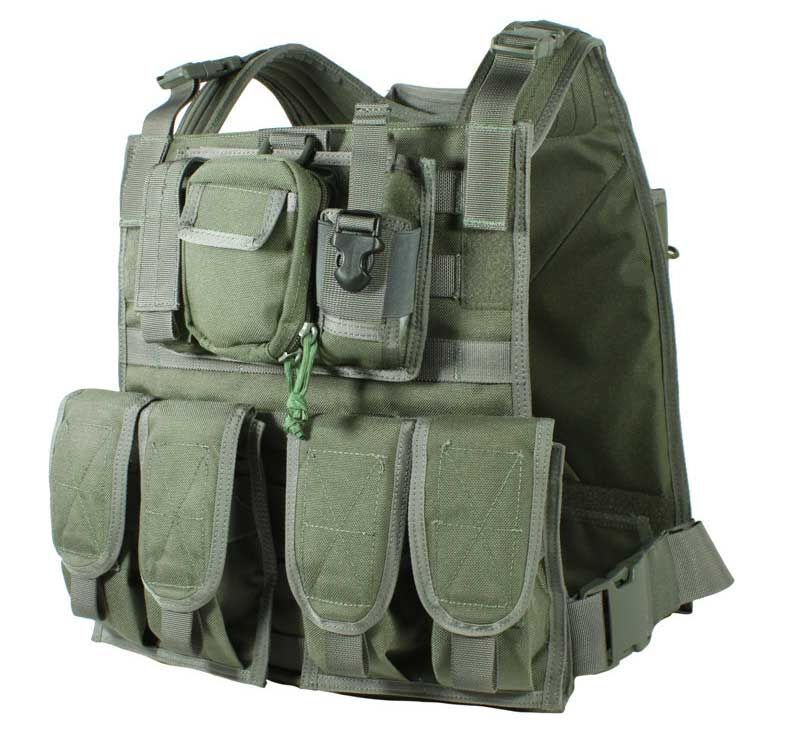 MBSS Plate Carrier type Tactical Vest – Coyote - shop Gunfire