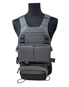 Emerson giubbino tattico 6094 style plate carrier full set (coyote  brown)-abbigliamento softair professionale