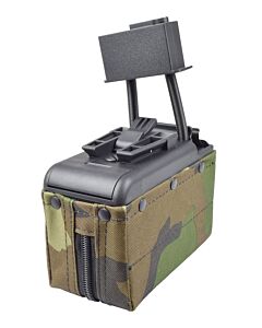 BAttleaxe caricatore box elettrico da 2000 colpi per fucile M249 (cp camo)