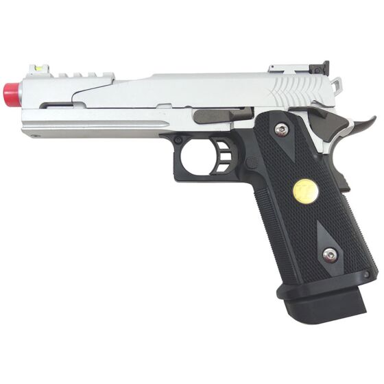 WE pistola a gas hi capa 5.1 full metal (silver)