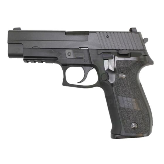 We p226 railed frame gas pistol (full metal)