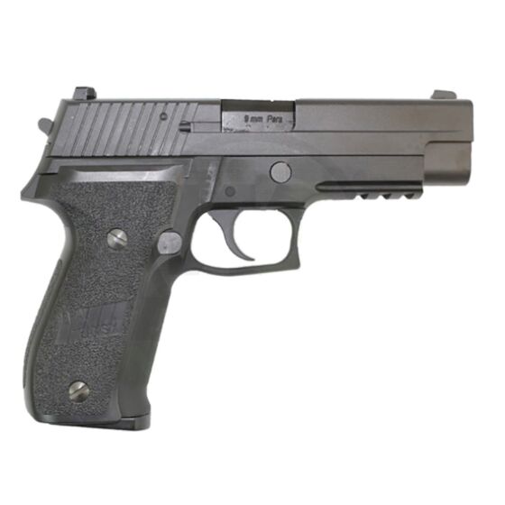 We p226 railed frame gas pistol (full metal)