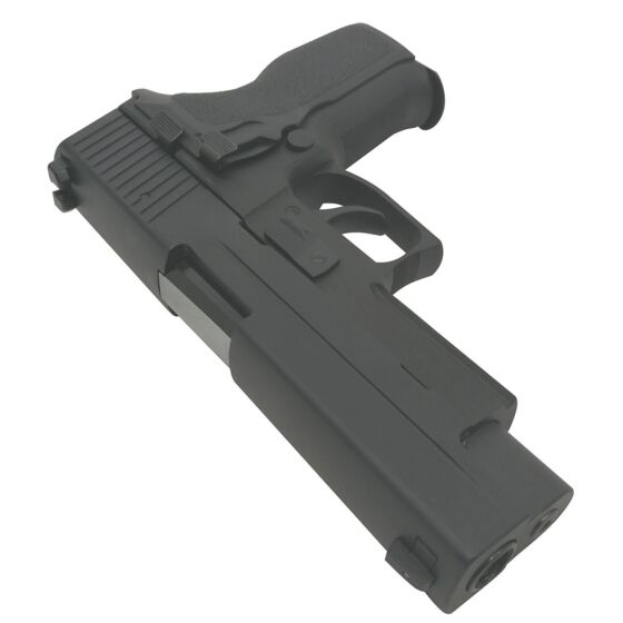 We p226 E2 railed frame full metal gas pistol