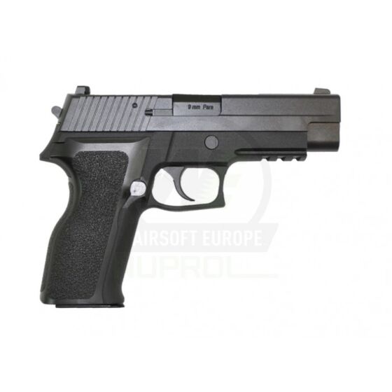 We p226 E2 railed frame full metal gas pistol