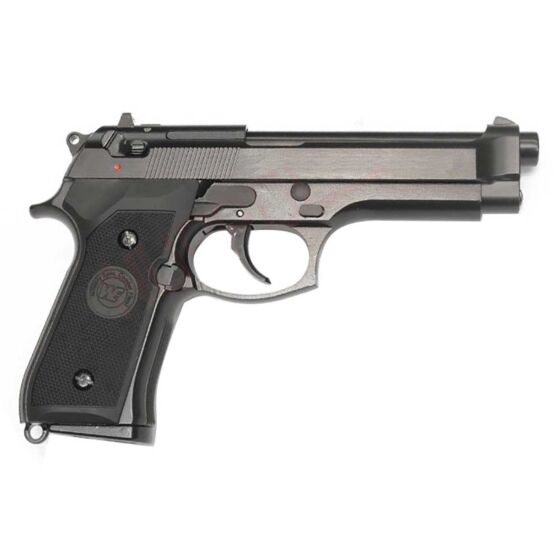 We M92 semi/full auto metal gas pistol with special led box