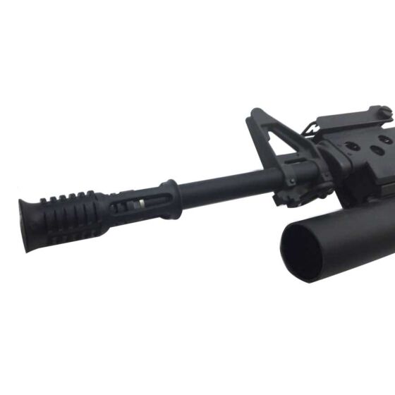 Guardian flashhider cover for rifle black