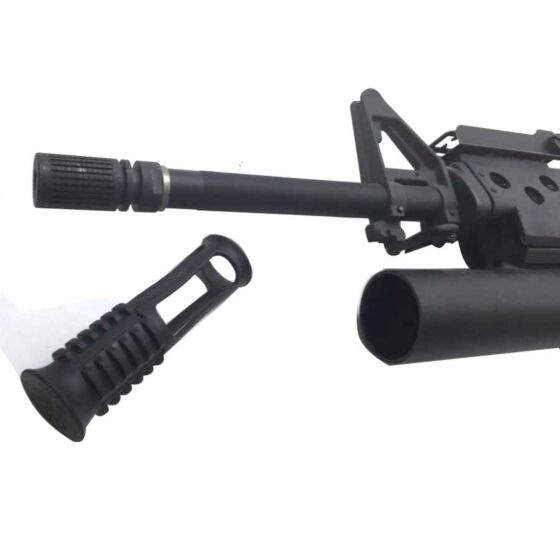 Guardian flashhider cover for rifle black