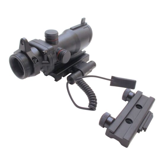Royal acog type red dot with laser