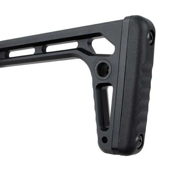 5KU MINIMALIST stock with FOLDING MECH picatinny plate for airsoft