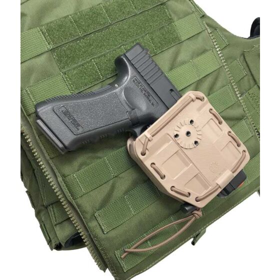 Vega Holster universal BUNGY pistol holster (tan)