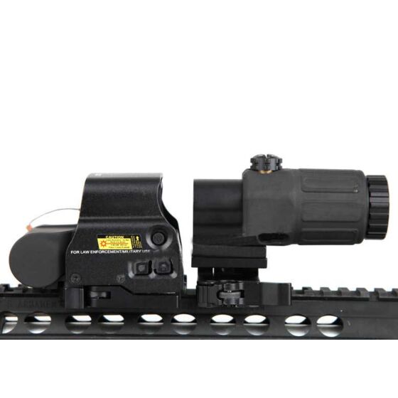 JJ airsoft set holo sight XPS3.2 + ingranditore 3x G43 con anello