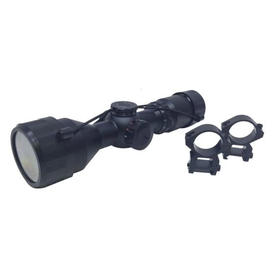 Js-tactical 3-9x42 compact illuminated scope