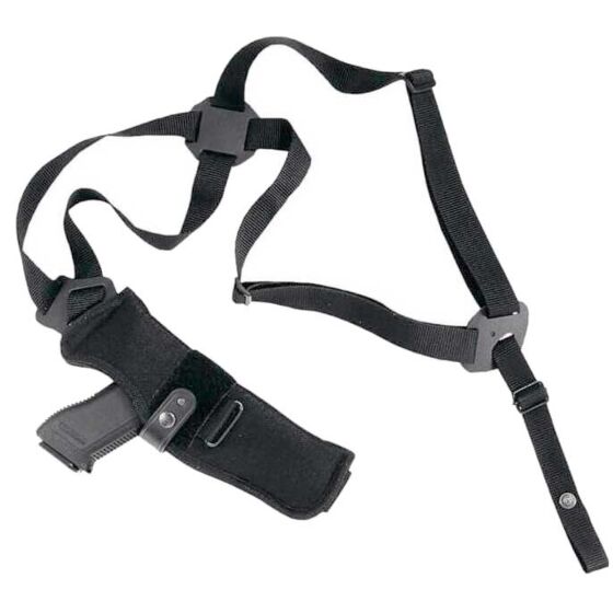 Vega holster vertical shoulder holster black