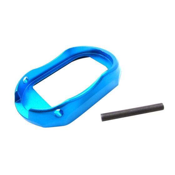 Aip spy style magwell for hi capa (blue)