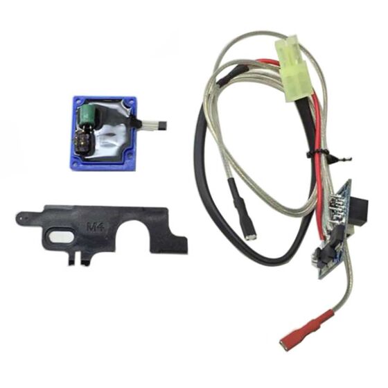 Ares switch assembled wire set with mosfet circuit for AMOEBA electric rifle (front wiring)