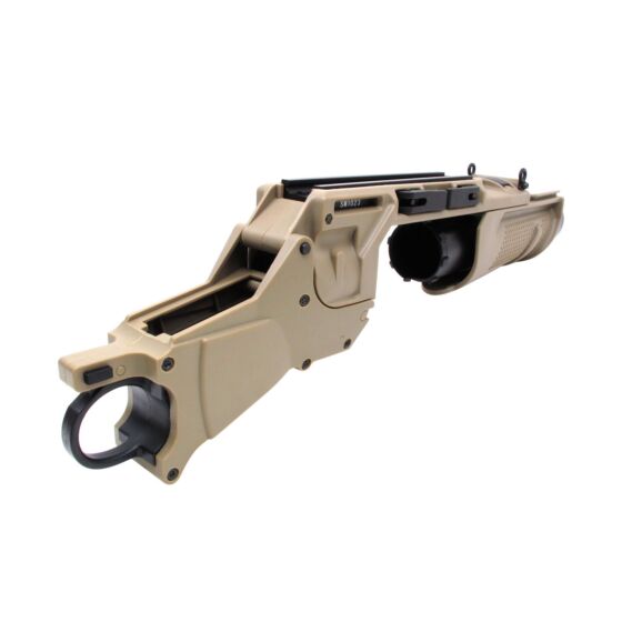 Ares grenade launcher for scar (tan) for electric gun