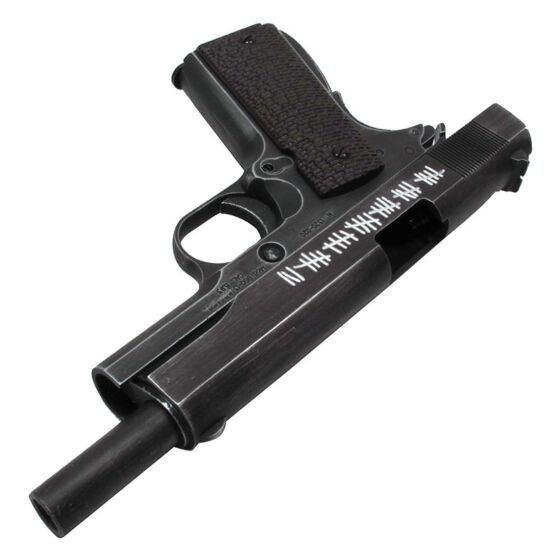 Armorer Works 1911 MOLON LABE full metal gas pistol (brown grip)