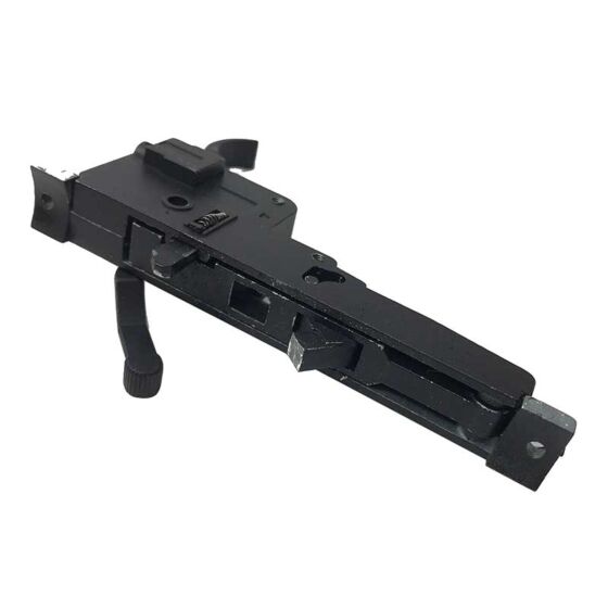 S&T ASW338 air cocking sniper rifle with silencer (black)