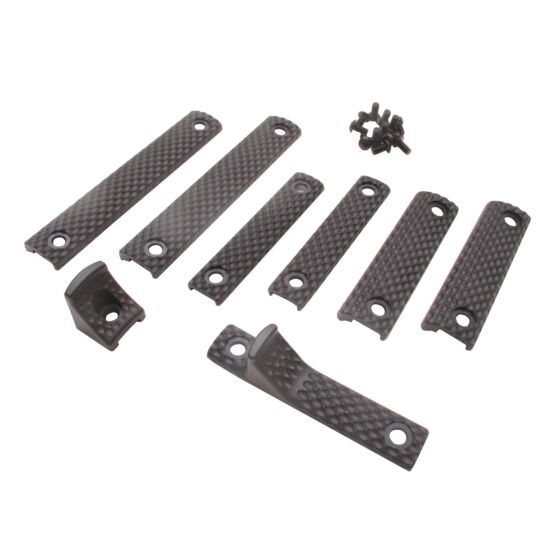 Bolt airsoft rail cover set with finger rest for URXIII rail hand guard