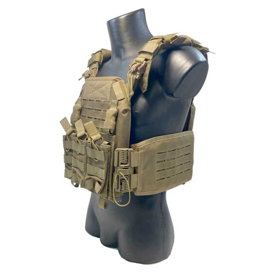 Defcon5 STORM PLATE tactical vest (tan)