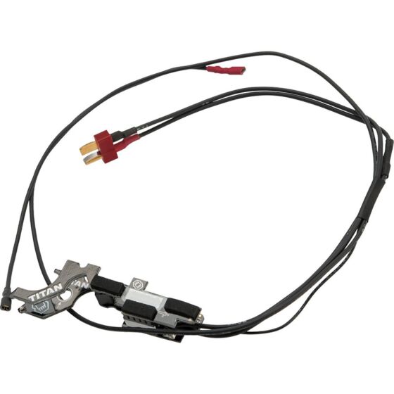 GATE TITAN contatto gearbox completo con circuito mosfet BASIC MODULE per fucili elettrici ver.III (cavi posteriori)