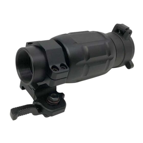 Big dragon 3x magnifier with QD lever ring