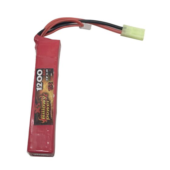Billowy 1200mh 11.1v 15c stick type lipo battery
