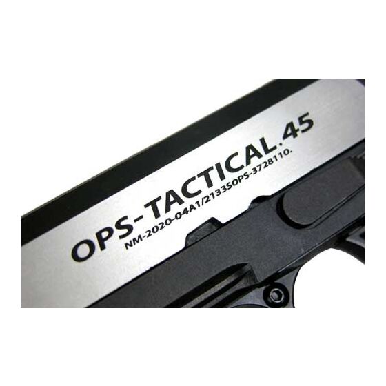 Guarder metal slide OPS Stainless for Hi Capa 4.3 gas pistol