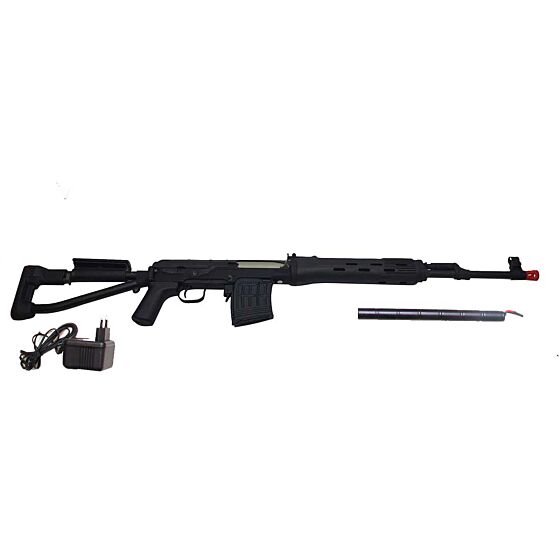 Cyma SVD folding Dragunov full metal electric gun (black)