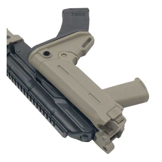 Cyma ak 47 ZKM style electric gun folding (tan)
