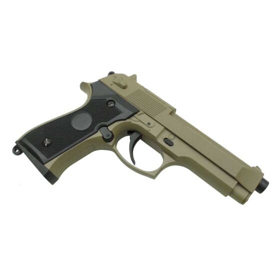 Cyma m92f electric pistol full set (tan)