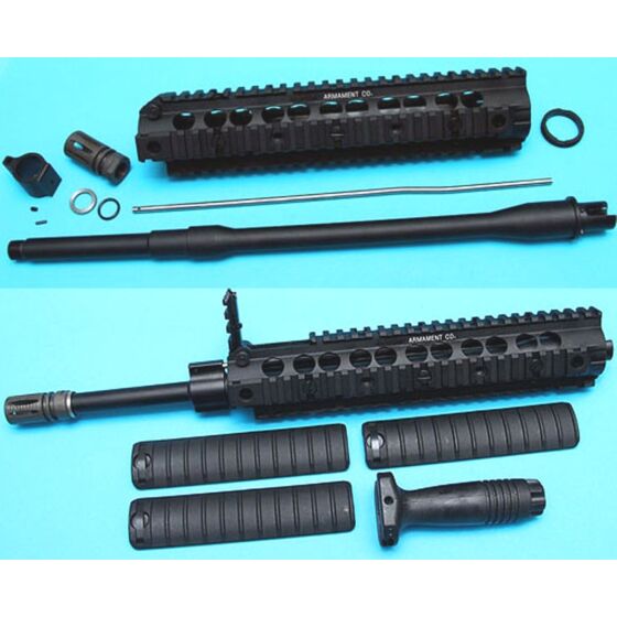 G&p KAC urx ras front set for M4/M16 electric gun