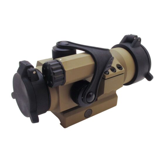 G&p military type 30mm red dot scope (tan)
