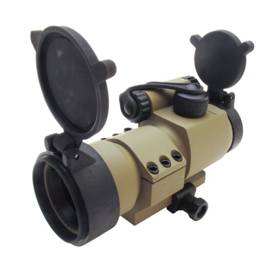 G&p military type 30mm red dot scope (tan)