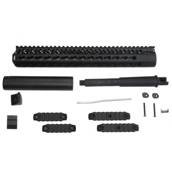 Dytac Keymod BRAVO conversion SBR front set 13 inches (black)