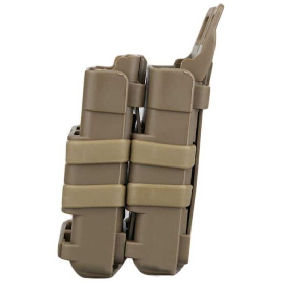 Big dragon FAST-3 magazine Holder for m16 tan