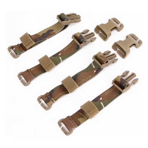 Emerson HS style strap kit with safety buckles (multicam)
