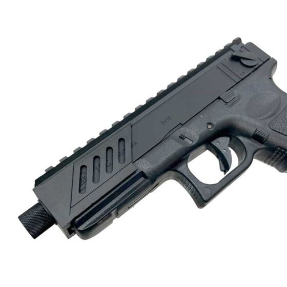 Marui mount rail w/silencer adapter for g18 electric gun