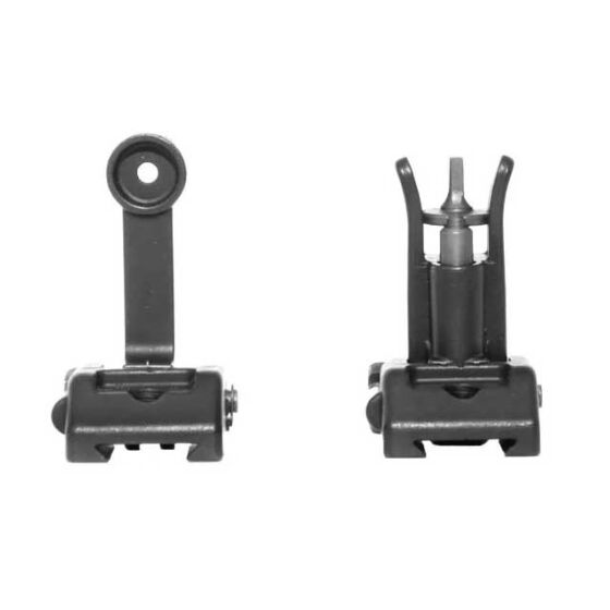 PTS Griffin modular BUIS sight set (black)