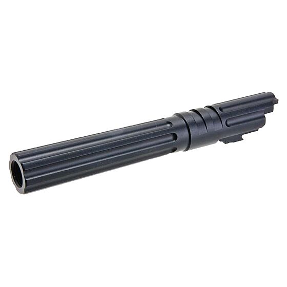 5KU LW 5.1"" aluminum outer barrel for Hi Capa gas pistol (black)