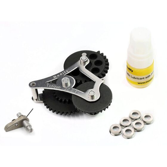 Modify MODULAR steel gear set with support for gearbox 6mm (22.2:1) Torque