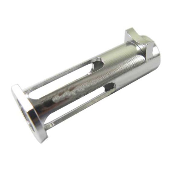 5KU skeleton recoil spring guide plug for hi capa 5.1 pistol (silver)