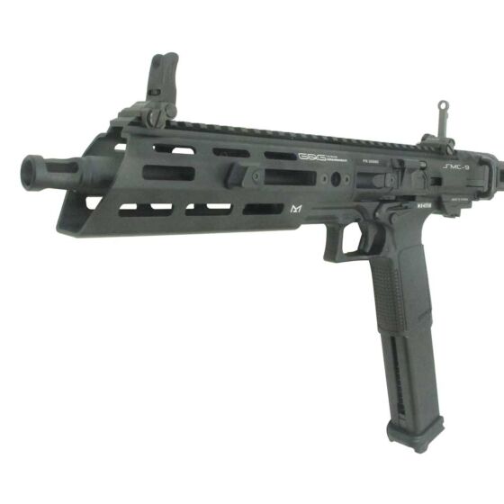 G&G SMC9 gas blowback Sub machine gun (black)