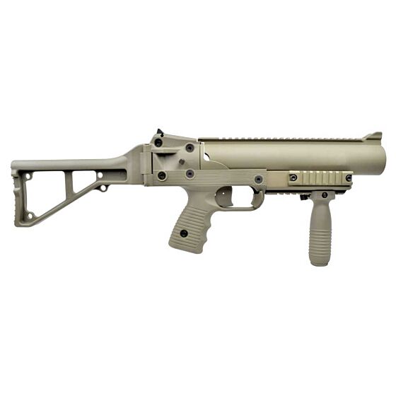 ARES gas rifle launcher (tan)