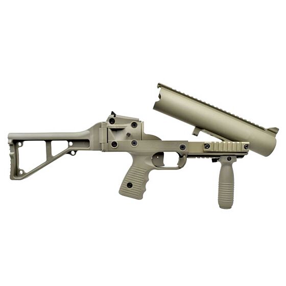 ARES gas rifle launcher (tan)