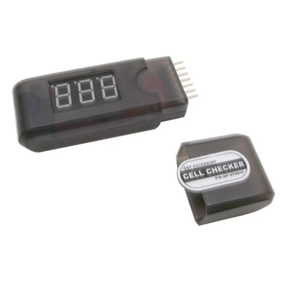 G&p volt meter indicator for lipo battery
