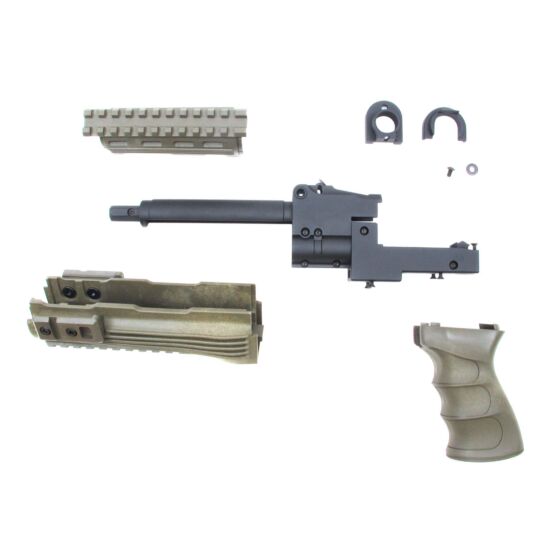 G&p ak tactical ras front set od